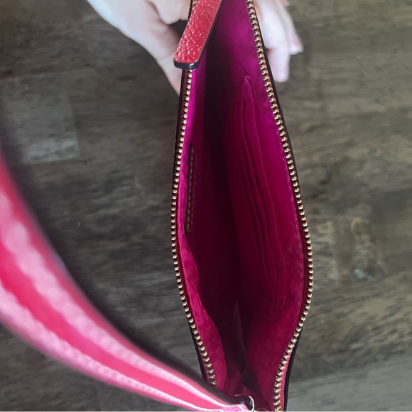 Kate Spade Red Leather Purse - Picture 7 of 8